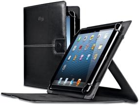 img 2 attached to 📱 Solo New York Executive Tablet Case - Black, Universal Fit (8.5"-11")