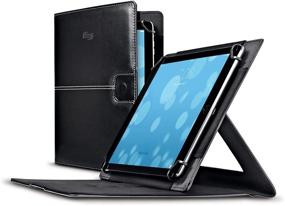 img 3 attached to 📱 Solo New York Executive Tablet Case - Black, Universal Fit (8.5"-11")