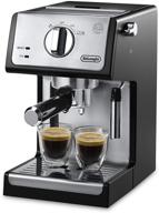 🏭 de'longhi ecp3420 bar pump espresso & cappuccino machine, 15-inch, black logo