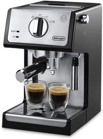 img 4 attached to 🏭 De'Longhi ECP3420 Bar Pump Espresso & Cappuccino Machine, 15-inch, Black