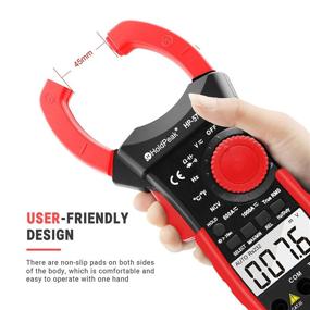 img 3 attached to 🔌 HOLAPEAK HP-570S-APP Digital Clamp Multimeter with Bluetooth Connectivity - Voltage Multimeter & Amp Ohm Tester, 6000 Count with Non-Contact Voltage Detection, Auto Range, AC/DC Voltage, AC/DC Current, Resistance