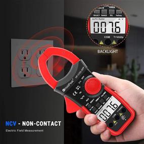 img 1 attached to 🔌 HOLAPEAK HP-570S-APP Digital Clamp Multimeter with Bluetooth Connectivity - Voltage Multimeter & Amp Ohm Tester, 6000 Count with Non-Contact Voltage Detection, Auto Range, AC/DC Voltage, AC/DC Current, Resistance