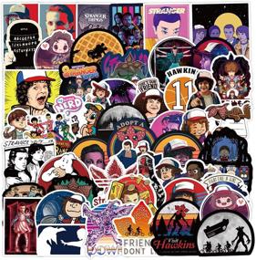img 2 attached to 50PCS Waterproof Stranger Things Stickers: Trendy TV Show Decals for Water Bottles, Laptop, Skateboard & More
