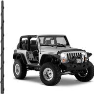 enhance your jeep wrangler's connectivity with ksaauto spiral antenna logo