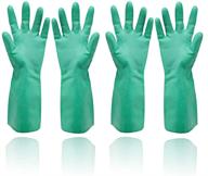 🧤 gayisic xl reusable cleaning gloves: waterproof kitchen gloves for men and women - ideal for dishwashing and household chores logo