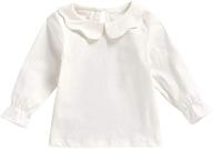 👚 modntoga off white sleeve collar blouse for girls' clothing - enhanced seo logo