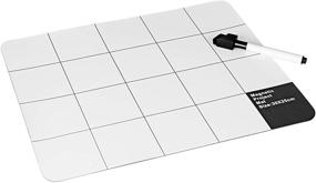 img 4 attached to 💡 Magnetic Project Mat for Computer Repair Screws - 11.8 x 9.8 Inch | Rewritable Magnetic Work Surface | Prevent Loss of Small Screws | Compatible with iPhone, Cellphone, Laptop