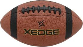 img 1 attached to ⚽ Футбольный мяч XEDGE Composite Leather: Универсальный для тренировок и отдыха, размеры 6, 7, 9