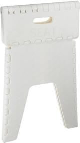 img 1 attached to B&amp;R Plastics 152-6WH Folding Neat Seat - 15-inch, White: Compact, Portable &amp; Convenient for Any Occasion