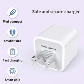 img 2 attached to 🔌 Набор зарядного устройства для iPhone ZUQIETA: 3-пакетные кабели Lightning Cable Data Sync Charging с USB-зарядным устройством - сертифицировано Apple MFi для iPhone 12 Pro/11 Pro/Xs/XR/X/8/8Plus и другие