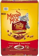 🐱 tasty layers dry cat food - meow mix, 13 pounds logo