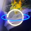 protecu planet neon sign - usb/battery powered led signs neon lights for bedroom logo