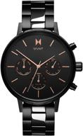 ⌚ stylish and functional: mvmt women's analog chronograph watch logo