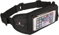 trailblaze gear running belt: ideal for exercise & travel, fits iphone 6/6 plus and android smartphones - touch screen compatible! get a free 100 running tips ebook! logo