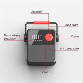 img 1 attached to SJC Portable Tire Inflator Compressor