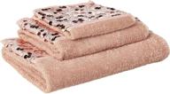 🛁 sinatra blush popular bath towel set logo
