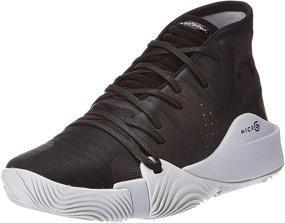 img 4 attached to 🏀 Кроссовки баскетбольные Under Armour Spawn White для мужчин: высокая производительность и стиль для спортсменов