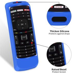 img 1 attached to Siliocone Protective Case For Vizio XRT112 / XRV4TV Smart TV Remote Control