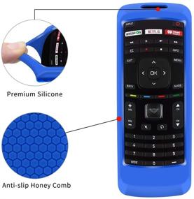 img 3 attached to Siliocone Protective Case For Vizio XRT112 / XRV4TV Smart TV Remote Control