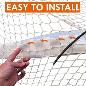 img 1 attached to 🥍 Innovative Lacrosse Goal Ball Return/Retriever Insert for 6'x6' Goals: Enhance Shooting Training with this Lax Dog Rebounder