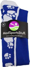 img 3 attached to 🧦 Безумные королевские белые носки MadSportsStuff