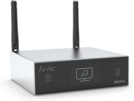 🔊 arylic up2stream s50 pro+ - wifi & bluetooth 5.0 audio receiver with aptx hd, ess sabre dac akm adc, multiroom/multizone, wireless wifi audio receiver with airplay, spotify, and internet radio logo