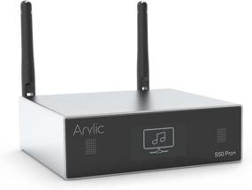 img 4 attached to 🔊 Arylic Up2stream S50 Pro+ - WiFi & Bluetooth 5.0 Audio Receiver with aptX HD, ESS Sabre DAC AKM ADC, Multiroom/Multizone, Wireless WiFi Audio Receiver with Airplay, Spotify, and Internet Radio