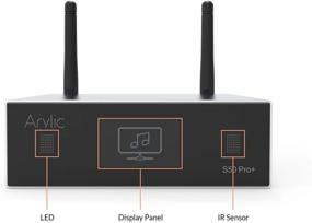 img 1 attached to 🔊 Arylic Up2stream S50 Pro+ - WiFi & Bluetooth 5.0 Audio Receiver with aptX HD, ESS Sabre DAC AKM ADC, Multiroom/Multizone, Wireless WiFi Audio Receiver with Airplay, Spotify, and Internet Radio