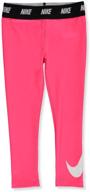 nike essentials printed leggings heather logo