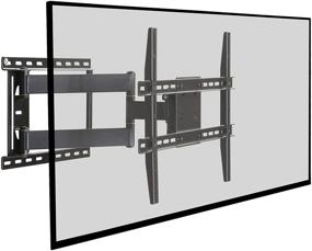 img 2 attached to 📺 Atlantic Full Motion TV Wall Mount - Articulating Mount for 37-64 inch Flat Screen TVs (Model PN63607068): Ultimate TV Viewing Experience!