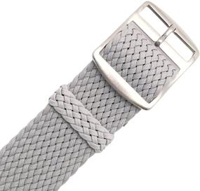 img 3 attached to Wrist Style Perlon Watch Strap Men's Watches