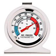 refrigerator freezer thermometer large dial logo