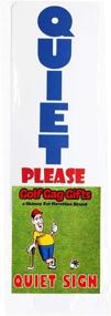 img 3 attached to Hilarious Golf Gag Gifts – Golf Quiet Sign, Funny Accessories & Novelty Gifts for Men, Ideal for Dad's Birthday, Father's Day or Christmas