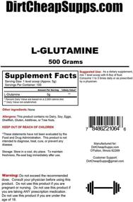 img 1 attached to DirtCheapSupps Com L Glutamine Powder 500G