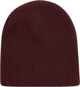 img 2 attached to Hurley Mens Winter Hat Beanie