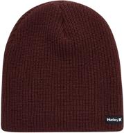 hurley mens winter hat beanie logo