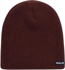 img 4 attached to Hurley Mens Winter Hat Beanie