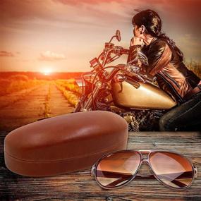 img 3 attached to Cranberry AS113: Stylish Sunglasses for a Trendy Look