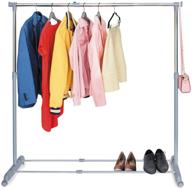 effortlessly organize your parties with the tatkraft party adjustable clothes rail: extendable garment rack with width 37-59in and height 38-65in! логотип