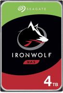 💾 seagate ironwolf 4tb nas internal hard drive hdd - cmr 3.5 inch sata 6gb/s 5900 rpm 64mb cache for raid network attached storage - frustration free packaging (st4000vn008) логотип