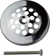 🚿 keeney k5064pc bath drain strainer dome cover, chrome: enhancing functionality with stylish design logo