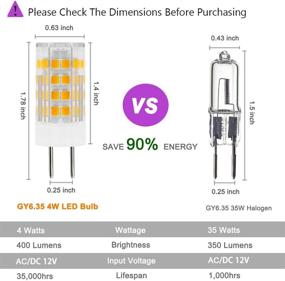 img 3 attached to Robust GY6 35 Equivalent 35 40W Halogen Non Dimmable Industrial Electrical: Superior Performance for Industrial Applications