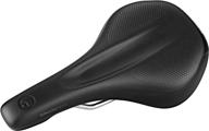 🚴 ergon sfc3 ergonomic gel cushion bicycle saddle: ultimate comfort for hybrid, commuting, and e-bikes – black, unisex design in two sizes logo