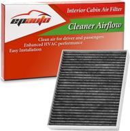 🚗 epauto cp151 (cf12151) premium cabin air filter with activated carbon for hyundai logo