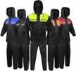 alpha cycle gear rain suit for men &amp logo