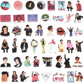 img 3 attached to Harry Styles Stickers - 50PCS Waterproof Vinyl Laptop Decals for Teens, Water Bottles, and Travel Cases