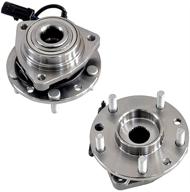 high-quality front wheel hub bearing assembly for 4wd/awd models: mayasaf 513124x2 fits chevy s10/s10 blazer/s10 pickup, gmc envoy/jimmy s-15/s-15 pickup/s-15 sonoma, isuzu hombre, olds bravada – 5 lugs w/abs logo