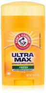 🧴 travel size arm & hammer ultra max antiperspirant deodorant - 1 ounce (pack of 2) logo