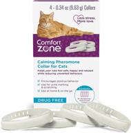 comfort zone cat calming pheromone 🐱 collar: promote cat serenity, happiness, and behavior improvement logo