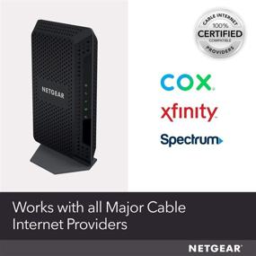img 2 attached to 💨 NETGEAR CM600 Cable Modem: Xfinity, Spectrum, Cox Compatible, Up to 400 Mbps Speeds, DOCSIS 3.0, 24x8 Channel Bonding